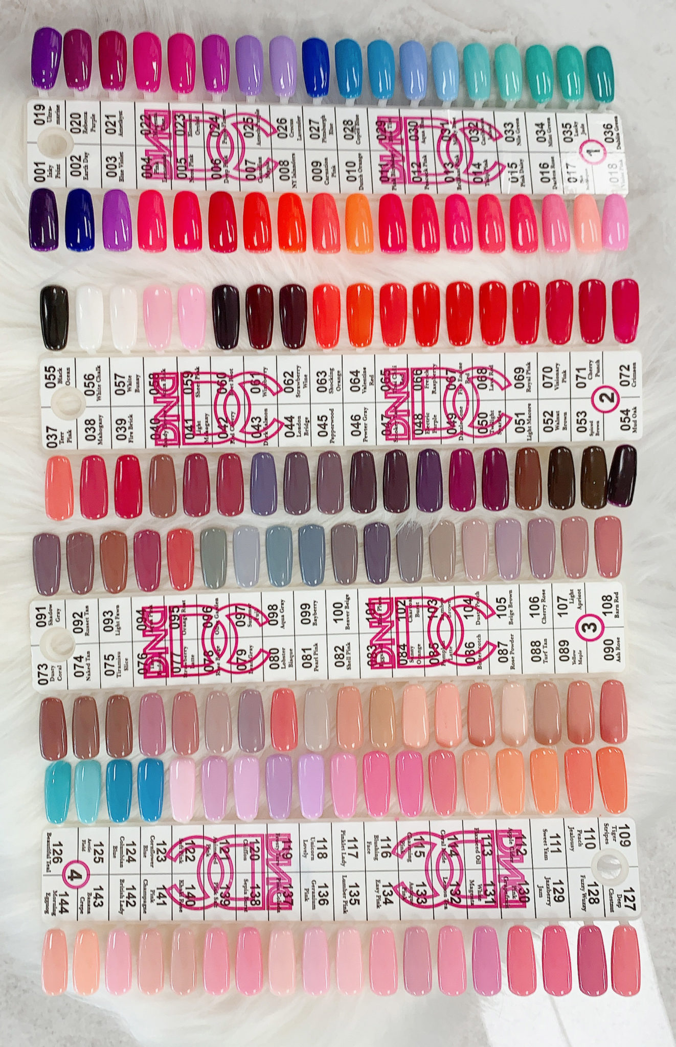 Color Charts - | Jenny Nails Spa | An Elegant Nails Spa in Greenacres ...